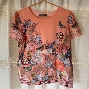 Botanical Print Blouse
